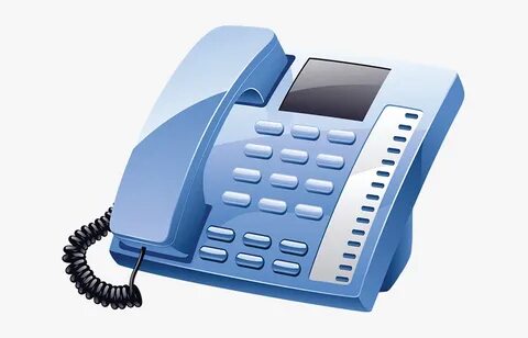 Transparent Telephone Vector Png - Office Telephone Vector P
