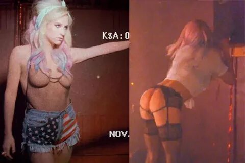 Kesha naked Kesha wows in totally see