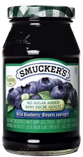 Smuckers ® No Sugar Added Blueberry Fruit and Concentrated W