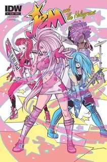 80’s rockstar dolls Jem And The Holograms new comic book ser