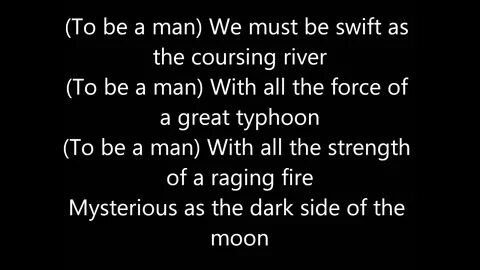 Mulan - I'll Make a Man Out of You (Lyrics) - YouTube