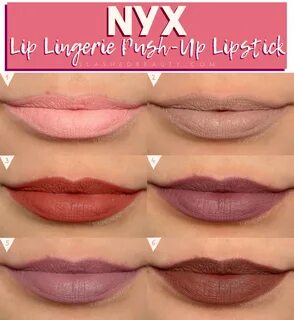 REVIEW: NYX Lingerie Push-Up Long-Lasting Lipsticks Slashed 