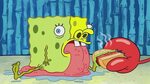 SpongeBob Snailpants Sniffing Krabby Patty for 10 Hours - Yo