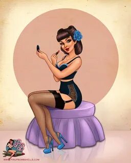 Gallery Pinup Bombshells - The Art of Crystal Wall Lancaster