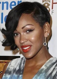 Meagan good short hairstyles Meagan good short hair, Cool ha