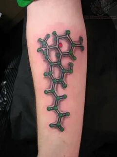 Caffeine Molecule Tattoo Images & Designs