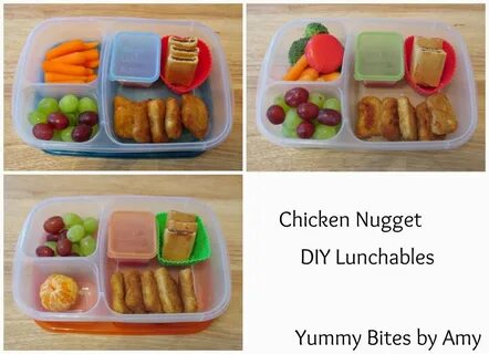 Yummy Bites by Amy: Chicken Nugget DIY Lunchable! @EasyLunch