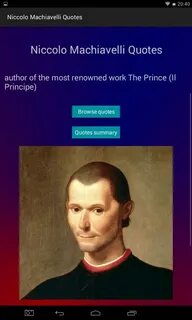 Скачать Niccolo Machiavelli Quotes APK для Android