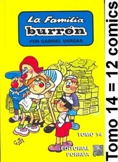 FAMILIA BURRON TOMO 14 Book MEXICAN Borola *12 COMICS* NEW -