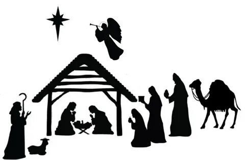 Epiphany Jan 3 1024x - Black And White Nativity Scene Clipar