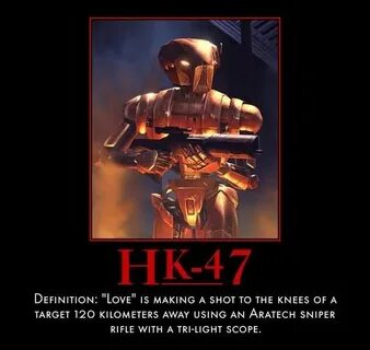 HK-47 Quote: Thought #Provoking Hashtags: The #Maj #Android 