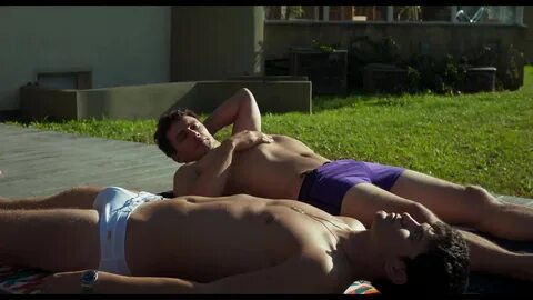 ausCAPS: James Franco and Keegan Allen shirtless in King Cob