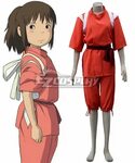 Hayao Miyazaki Spirited Away Ogino Chihiro Cosplay Costume -