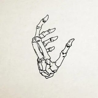 Skeleton Hand Drawing Tumblr at GetDrawings Free download