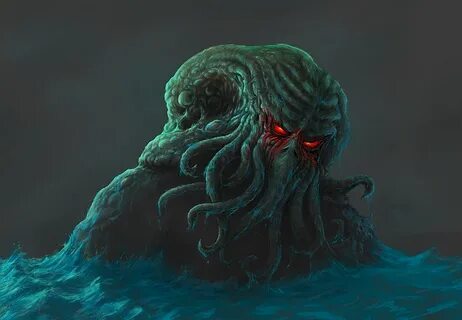 Cye Peter Wright Twitter'da: "Cthulhu WIP Update #art #digit