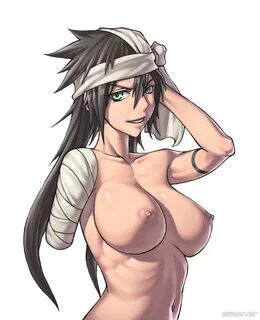 Shiba Kukaku’s Amazing Tits Bleach Hentai Image