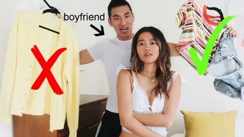 BOYFRIEND PICKS MY OUTFITS ... *he didn't pass* - YouTube