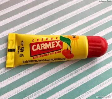 Бальзам для губ Carmex Cherry Flavoured Lip Balm Tube - "Ухо