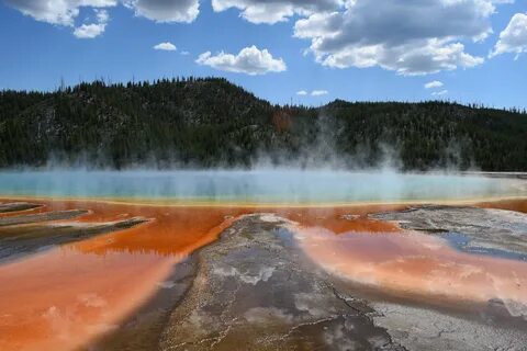 Yellowstone hot springs: Upsetting your color scale - Magma 
