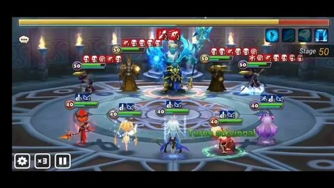 Summoners War Toah 50 Team Safe - YouTube