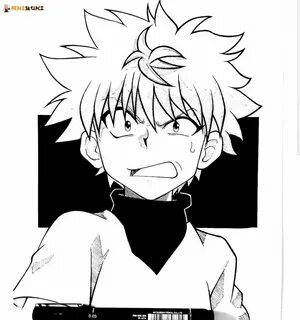 Killua Zoldyck Coloring Pages - Free Printable Coloring Page