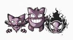 Wallpaper ID: 154477 / Pokémon, ghost, Gengar, Gastly, Haunt