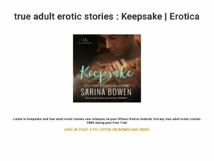 true adult erotic stories : Keepsake Erotica