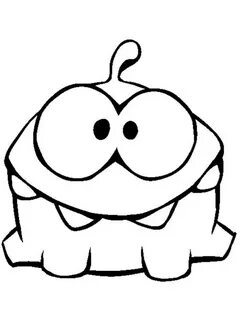 Free Om Nom coloring pages. Download and print Om Nom colori