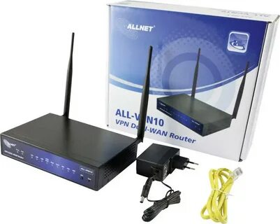 Allnet ALL-VPN10 VPN/Firewall WLAN-WAN Router VPN router 100