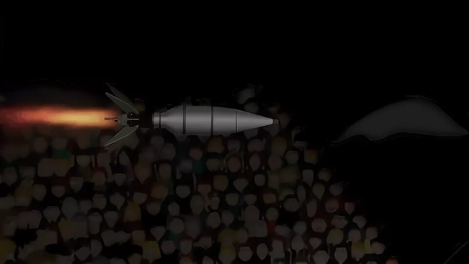 Гифка фейл авария ракета гиф картинка, скачать анимированный