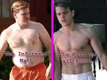 Matt Damon has taken up boxing to lose weight HotGossip.com