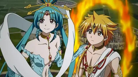 Kougyoku Ren e Alibaba Saluja(Djinn Equip) Anime magi, Magi 