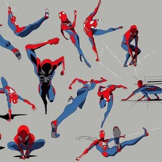 Some glorified Spider-Man PS4 gesture drawings. I haven’t do