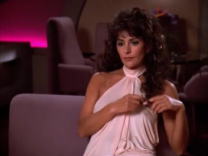 Sausages Celebs: Marina Sirtis - Star Trek TNG (S06E03)