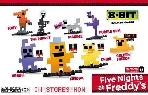 New Review of FNAF’s 8-Bit Buildable Characters