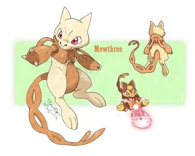 Mewthree by ManiacalMew Deviantart pokemon, Cute pokemon, Po