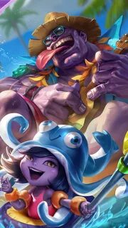 Pool Party Draven Pool Party Party League Of Legends - Mobil