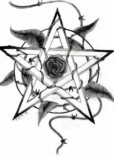 Pin by Хейла on Symboles et marque Wicca tattoo, Pentagram t