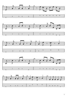 Otherside Guitar Tabs Red Hot Chili Peppers - Free Guitar Le