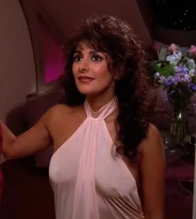 Marina Sirtis'S See-through Plot As Deanna Troi