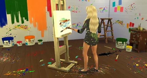 Sims 4 Paint Splatter Cc All in one Photos