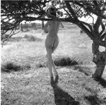 Paz de la Huerta showing her beautiful nude body outdoor at 