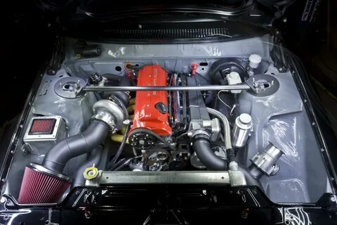 NoRotors.com - RX7 Engine Swap Forum - volvo engine bay