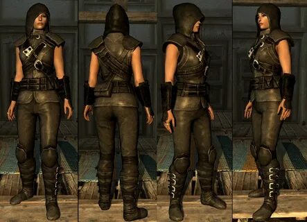 Black Thieves Guild Armor at Skyrim Nexus Skyrim, Armor, Sky