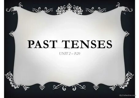 Past Tenses Review grammar guide: Deutsch DAF powerpoints