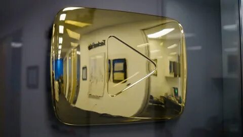 Gold Play Button Unboxing - Thanks a Million! - YouTube