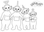Teletubby Coloring Pages