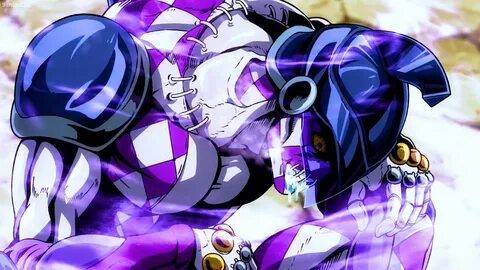 ジ ョ ジ ョ"Purple Haze went crazy and threw toxin everywhere when Fugo wa...