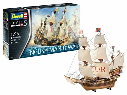 English Man O'War Revell 05429