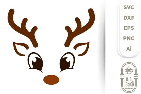 27++ Best Reindeer Head Svg Free GRAPHICSTOCK